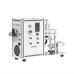 Semi-automatic cylindrical battery roll groove machine SP-GC650